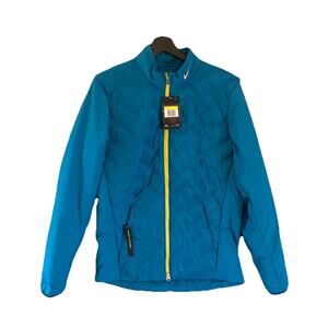Nike Aeroloft Men's puffer jacket standard fit blue Size 6